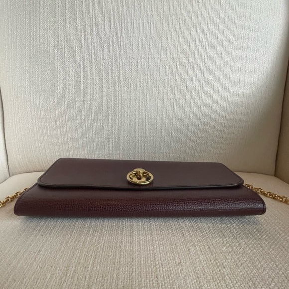 Mulberry Amberley Clutch crossbody in Burgundy - Picture 4 of 14